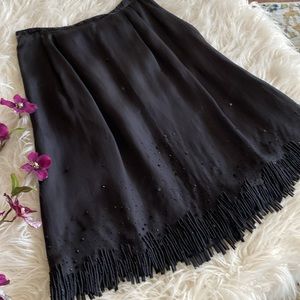 ARMANI Collezioni 100% silk romantic skirt